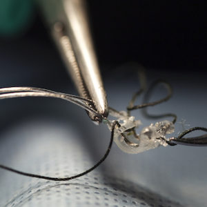 Members of UMTRI Assistant Research Scientist Monica Jone’s research group run a study to help people avoid and treat motion sickness in autonomous vehicles Bruns' lab performs in vivo studies to develop interfaces with the peripheral nervous system. In these studies they seek to understand how the nervous system works and to obtain functional control over an end organ. In general they focus on autonomic organs, including a primary lab goal of restoring bladder function through stimulation and recording from specific nerves. They are "planning" surgical steps towards implanting bladder catheters and also placing electrodes of different types (cuff, penetrating) on to their target nerves. In their procedures, it is important to maintain proper animal vitals, just like for people undergoing surgery. May 9th, 2017. Ann Arbor, MI.